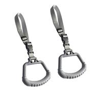 ECMQS 2Pcs Adjustable Handle for Elderly Assistance, Gray