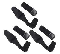 ECMQS 3 Set Rods Glove Fastener Strap Canes Sleeves Protector Case Fishing Rod Tip Covers and Rod Tie Fishing Tool Accessories Outdoor Equipment Strap