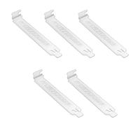 ECMQS 5pcs Alloy Steel Slot Covers for Effective Heat Management and Aesthetic Case Look Filter Ventilation Plate Slot Covers