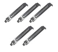 ECMQS 5pcs Alloy Steel Slot Covers for Effective Heat Management and Aesthetic Case Look Filter Ventilation Plate Slot Covers