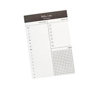 ECMQS 5Pcs Professional Notepads 50Sheets / Pad for Task, Checklist