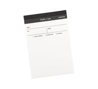 ECMQS 5Pcs Professional Notepads 50Sheets / Pad for Task, Message