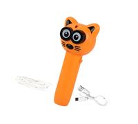 ECMQS ABS Illuminated Rope Pet Toy for Animal Entertainment and Human Interaction in House or Park Rechargeable Teaser
