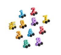 ECMQS ABS Train Set with Multiple Combination Possibilities for Little Builders Educational Toy for Infants