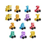 ECMQS ABS Train Set with Multiple Combination Possibilities for Little Builders Educational Toy for Infants