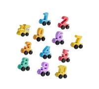 ECMQS ABS Train Set with Multiple Combination Possibilities for Little Builders Educational Toy for Infants