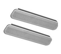 ECMQS Air Vent Covers 2Pcs Hollow Design for Song 21-23, Silver