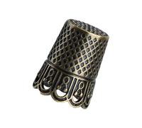 ECMQS Alloy Thimble Awl Needle Case for Sewing and Crafting Accessory Awl Needle Case