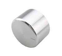 ECMQS Alloy Volumes Knob Cap 35X22mm for Soundbar, Silver