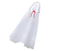 ECMQS Capes Cloak, Wizard Robe Gifts | Christmas Shawl Cloak Capes, Mrs Clauses Capes, Halloween Christmas Costumes, Cloak with White Furs