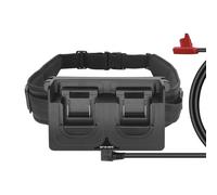 ECMQS Carry Vacuum Converter for Compatible Cordless Models, DW | Two Battery Waist Pack Adapter Serving Household Upkeep