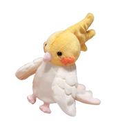 ECMQS Cartoon Parrots Hand Puppet Early Learning Toy for Storytelling Creation Social Skill and Creative Pretend Play Activity Plush Hand Puppet for Kids Story Telling