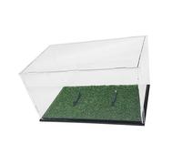 ECMQS Clear Basketball Display Case Acrylic Football Basketball Storage Transparent Box Sports Football Container with Stand