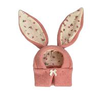 ECMQS Cute Rabbit Ears Shapes for Cat Dress on Funny Costume Pet Christmas Cosplay Warm Headwear Dog Cat Accessories