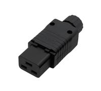 ECMQS Detachable IEC 320 C20 to C19 Wiring Connector 16A, Female head