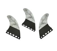 ECMQS Detachable Surfboard Splitter Tail Fin Paddle Board Stabilizer for Paddle Board Fiberglass for Safe Water Surfs Sports Splashes Guard Fin for Surfboard