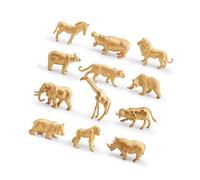 ECMQS Detailed Wildlife Animal Collection with Compact Size for Travel | Compact Size for Kids Learning with Easy Storage and Home Use, Multiple Wildlife Species and Nature Exploration