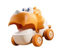 ECMQS Dinosaur Pull String Toy Car, B