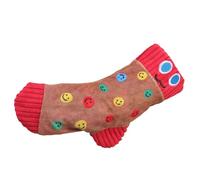 ECMQS Dog Teething Chewing Squeaky Toy Plush Sock Treats Feeder for Pet Breeds Mental Stimulation Indoor Outdoor Engagement Dog Toy for Teething