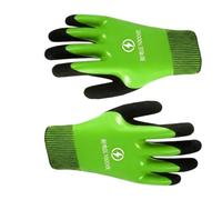 ECMQS Electrical Maintenance Gloves with Rubber-Coated Shell, Green