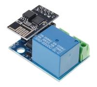 ECMQS ESP8266-based ESP01S Relay Module with App Support for IoT Home Automation Systems, Mobile Device Integration, IoT Development Board