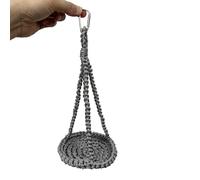 ECMQS Gerbil Woven Swing, Soft Bed, Large Hanging Swing Set, Suitable for Soft Hanging for Hamster Mouse Cage Accessories, Pet House for Cold Weather