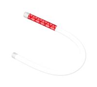 ECMQS Handheld Gooseneck Work Lamp, White | 20 Inch Flexible LED Inspection Light with USB Rechargeable Design for Tight Space Repair and Utility Lighting