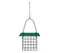 ECMQS Heavy Duty Black Square Bird Feeder Keeps Animals Away From Game Food