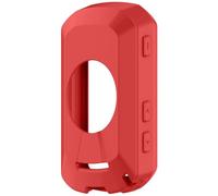 ECMQS Install Cycling Computer Cover for Long, Red | Soft Silicone Sleeve Shell with Easy Hassle Less Installation for Bike Navigation Cycling Accessories Mountain