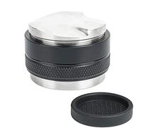 ECMQS Leveler Adjustable Depth 53 / 58mm Coffee Distributor Stainless Steel Espresso Tamper Double-Head Coffee Tool Distributor Tamper