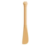 ECMQS Long-Handle Licking Feeding Spoon for Small Dogs, Can, Yellow | Puss Can Opener Spoon Long Handle Easy to Carry Daily Feeding Supply Neat Animal Feeding Serving