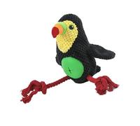 ECMQS Lovely Plush Sound Toy Stuffed Squeaky Animal Squeak Dog Cleaning Tooth Dog Chewing Relieve Boredom Pet Product Pet Durability Chewing