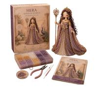 ECMQS Manual Bead Figure Project with Tools Display Appeal Ages 12+, D | Tools Guided Instructions with Decorative Mythology for Display Appeal and Bead Assembly Ages 12+