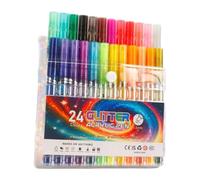 ECMQS Markers Set with Dry Formulas, Professional Colors, A