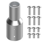 ECMQS Mast Poles Pipe Adapter, for Commercial Applications and Second Generation Satellite Masts Enhancing Signals Reception Satellite Mast Joint