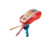 ECMQS Multiple Function Baby Car Code Toy Music Button Pretend Play Teething Aid Safe Rubber Substance Learning Toy for Children ABS Safe Musical Baby