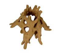 ECMQS Natural Root Cave Fish Hideouts Driftwoods Tree Aquariums Fish Tanks Plant Stump for Small Fishes and Shrimps Aquarium Driftwoods Decoration