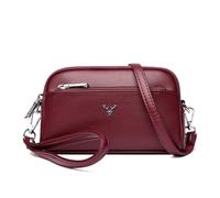 ECMQS On the Go Shoulder Crossbody Bag with Triple, A
