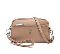 ECMQS On the Go Shoulder Crossbody Bag with Triple, Khaki