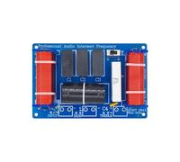 ECMQS Passive Crossover Board with High and Low Outputs, Type A | 300W 4-8 Ohm Circuit for Home Building Projects