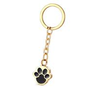 ECMQS Paws Print Cremation Jewelry Urn Pendants for Ashes, Gold