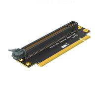 ECMQS PCIE 1X 4X 8X 16X Adapters Risers Card 90 Degree Risers Converters Card for 1U / 2U Server Computer Data Center Environment