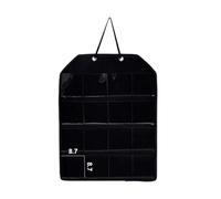 ECMQS Perceived Symbol Holder with Multiple Pouches for Cartoon Screws Antiques and Small Addons Permanent Substance Hanging Planner Collector Perceived Planner Bag