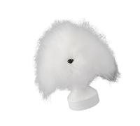 ECMQS Pet Grooming Training Head Model with Realistic, White