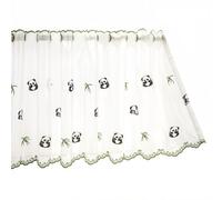 ECMQS Polyester Semi Sheer Curtain Panel Easy Hanging Perfect for Renters and Apartments Modern Window Curtain Drapes Apartment Window Curtains Drapes