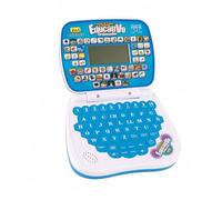 ECMQS Portable Bilingual Spanish English Learning Device with Fun, Blue