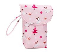 ECMQS Portable Diaper Holder, Large Capacity for Baby, Elk in the snow