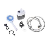 ECMQS Portable Shower for Camping, Portable Camping Shower with Electric USB Rechargeable Battery, Outdoor Pump for Outdoor Activities