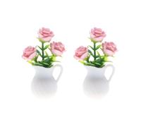 ECMQS Potted Plant Model Figure Set of 2 for 1/12, TYPE, A TYPE