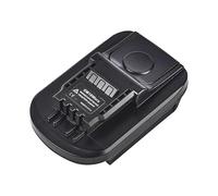 ECMQS Power Tool Battery Converter for 20V Small Foot Tools, DW | 18V Adapter Base for Slide in Battery Swaps, Black Housing